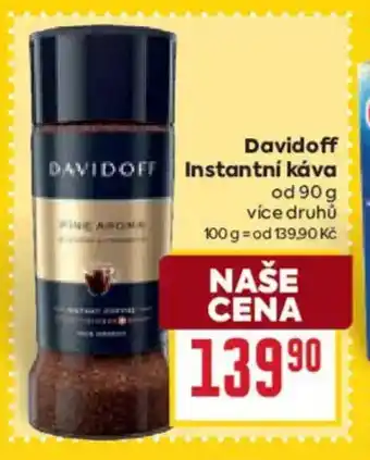 Billa Davidoff Instantní káva od nabídka