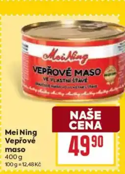 Billa Mei Ning Vepřové nabídka