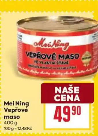 Billa Mei Ning Vepřové nabídka