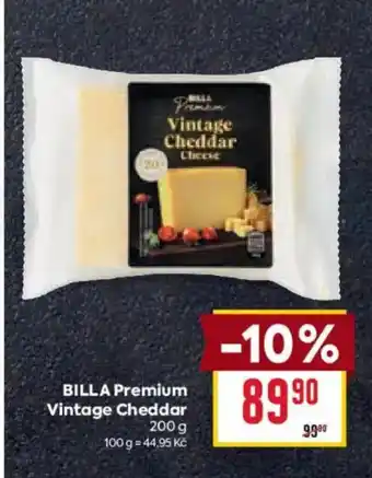 Billa BILLA Premium Vintage Cheddar nabídka