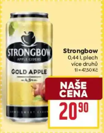 Billa STRONGBOW nabídka