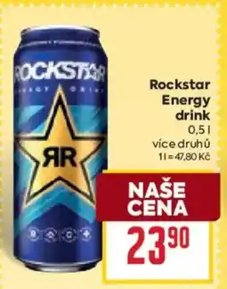 Billa Rockstar Energy drink nabídka