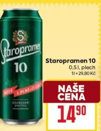 Billa Staropramen 10 nabídka