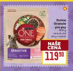 Billa Purina Granule pro psy nabídka