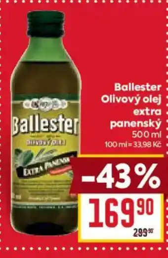 Billa Ballester Olivový olej extra nabídka