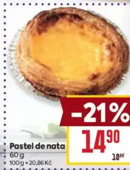 Billa Pastel de nata nabídka