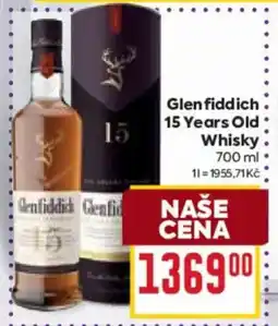 Billa Glenfiddich 15 Years Old Whisky nabídka