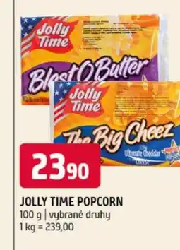 Terno Jolly time popcorn nabídka