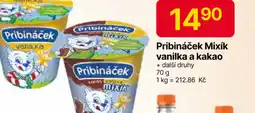 Hruška Pribináček Mixík vanilka a kakao nabídka