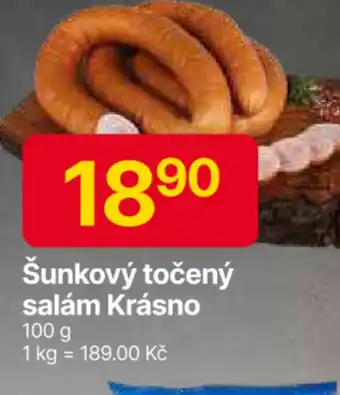 Hruška Šunkový točený salám Krásno nabídka