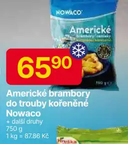 Hruška Americké brambory do trouby kořeněné Nowaco nabídka