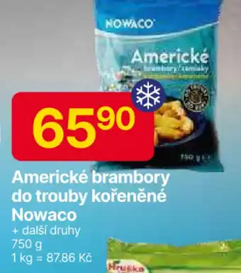 Hruška Americké brambory do trouby kořeněné Nowaco nabídka