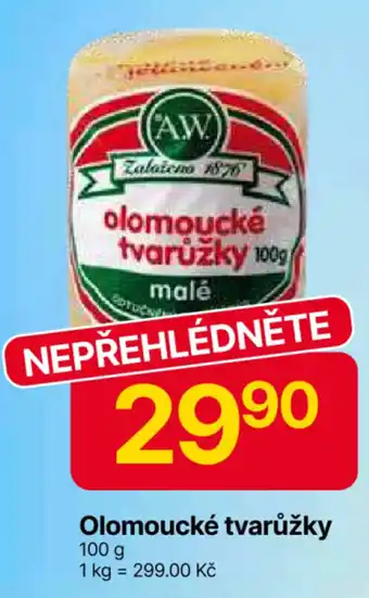 Hruška Olomoucké tvarůžky nabídka