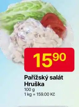 Hruška Pařížský salát Hruška nabídka