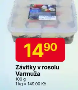 Hruška Závitky v rosolu Varmuža nabídka