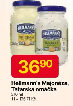 Hruška HELLMANN'S Majonéza, Tatarská omáčka nabídka