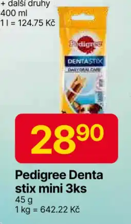 Hruška Pedigree Denta stix mini 3ks nabídka