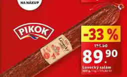 Lidl Lovecký salám, 500 g nabídka