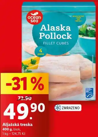 Lidl Aljašská treska, 400 g nabídka