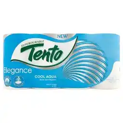 Lidl Tento Ellegance Cool aqua toaletní papír 8 rolí nabídka