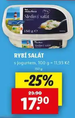 Lidl RYBÍ SALÁT, 150 g nabídka