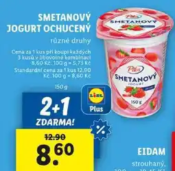 Lidl SMETANOVÝ JOGURT OCHUCENÝ, 150 g nabídka