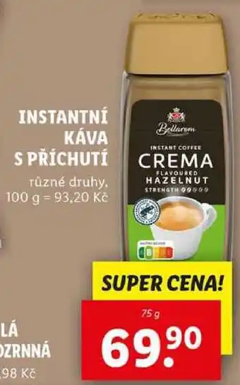 Lidl INSTANTNÍ KÁVA S PŘÍCHUTÍ, 75 g nabídka