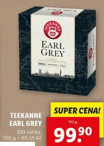 Lidl TEEKANNE EARL GREY, 165 g nabídka