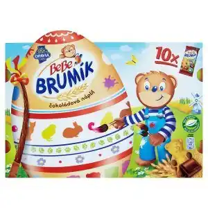 Lidl Opavia BeBe Brumík s čokoládovou náplní 10 x 30g 300g nabídka