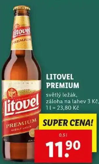 Lidl LITOVEL PREMIUM, 0,5 l nabídka