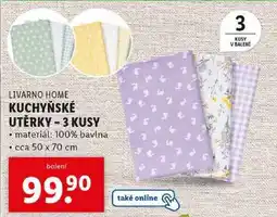 Lidl KUCHYŇSKÉ UTĚRKY-3 KUSY nabídka