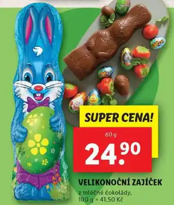 Lidl VELIKONOČNÍ ZAJÍČEK, 60 g nabídka