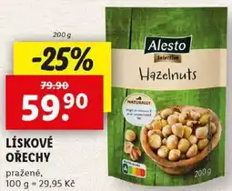 Lidl LÍSKOVÉ OŘECHY, 200 g nabídka