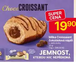 Hruška Milka Croissaant čokoládová náplň nabídka