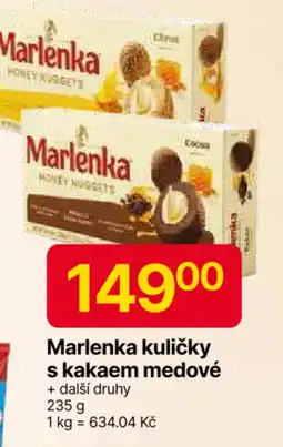 Hruška Marlenka kuličky s kakaem medové nabídka