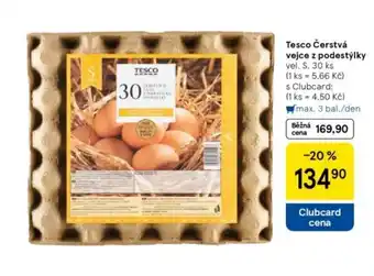 Tesco Tesco Čerstvá vejce z podestýlky nabídka