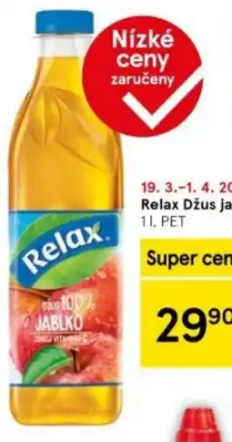 Tesco Relax Džus jablko nabídka