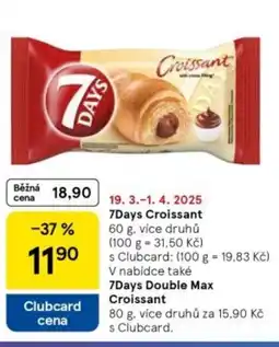 Tesco 7Days Croissant nabídka