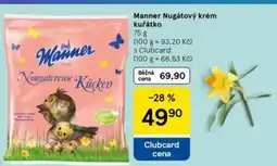 Tesco Manner Nugátový krém kuřátko nabídka