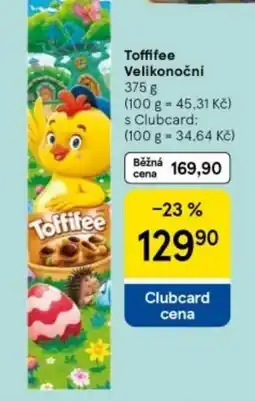 Tesco Toffifee Velikonoční nabídka