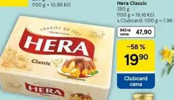 Tesco HERA Classic nabídka