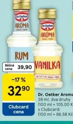 Tesco Dr. Oetker Aroma nabídka