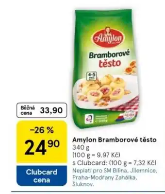 Tesco Amylon Bramborové těsto nabídka