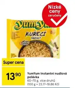 Tesco YumYum Instantní nudlová polévka nabídka