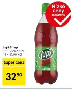 Tesco Jupi Sirup nabídka