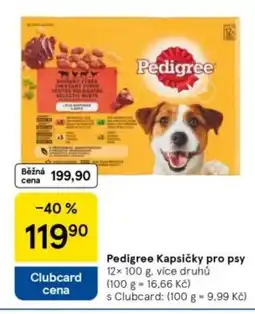 Tesco Pedigree Kapsičky pro psy nabídka