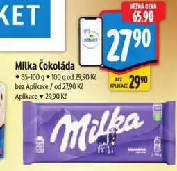 Albert Milka Čokoláda nabídka