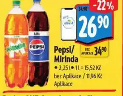 Albert Pepsi/ Mirinda nabídka