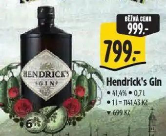 Albert HENDRICK'S Gin nabídka