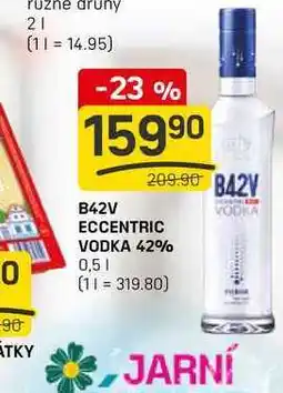 Flop B42V ECCENTRIC VODKA 42% 0,5l nabídka